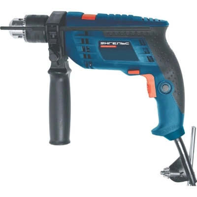 Дрель ударная Энгельс ДУ 600-13 ЗВП 600Вт ключевой реверс