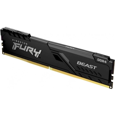RAM Kingston 16GB DDR4-3200 PC4-25600 Fury Beast Black KF432C16BB1/16 CL16