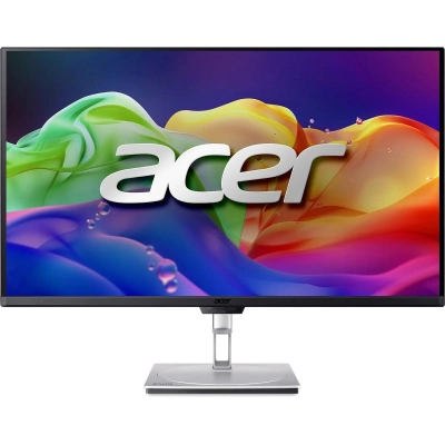 Монитор Acer ProCreator PE320QKXsmiiphuzx (UM.JP0CD.X01)серебристый QD OLED LED 0.03ms 16:9 HDMI M/M матовая HAS Piv 250cd 178гр/178гр 3840x2160 240Hz