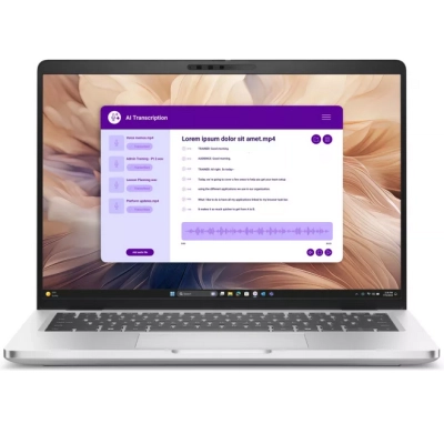 Ноутбук Dell Pro 16 Plus (PRO14PL-5658) Core Ultra 5 235U 16Gb SSD512Gb Intel Graphics 16 IPS FHD+ (1920x1200) Linux grey WiFi BT Cam