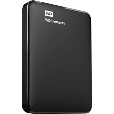 Внешний HDD 2.0TB WD Elements Portable чёрный 2.5 USB3.0, (WDBU6Y0020BBK-WESN)
