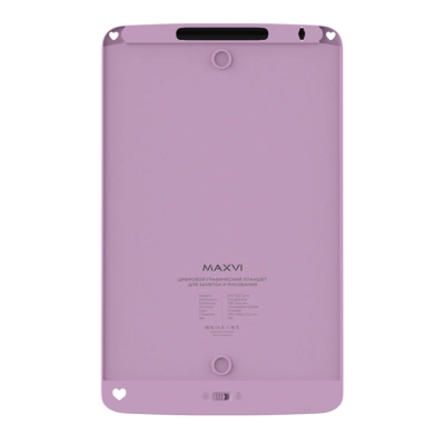 LCD планшет для заметок и рисования Maxvi MGT-02С pink