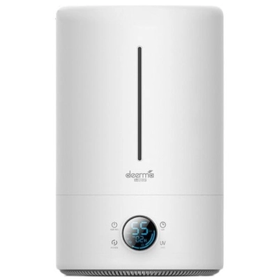 Увлажнитель воздуха Deerma Humidifier DEM-F628S объем 5 л, ультразвуковой, гигростат, ароматизация, белый