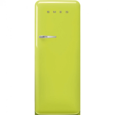 Холодильник SMEG FAB28RLI6 отдельностоящий, стиль 50-х, однокамерный, внутренняя морозильная камера, объем 270л (244+26) LED освещение