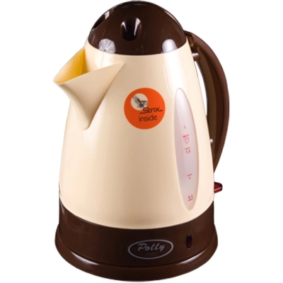 Электрочайник Polly Люкс ЕК-11 бежево-коричневый