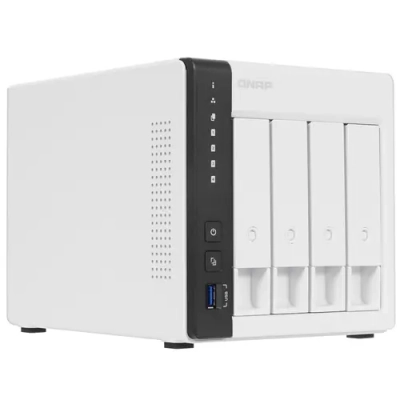 Сетевое хранилище NAS Qnap TS-433-4G 4-bay настольный Cortex-A55