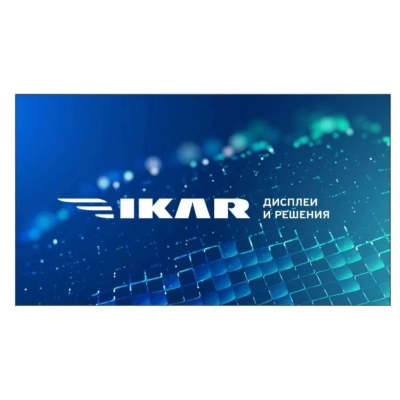 Панель Ikar ПВ 55-117-300 (0.88мм) черный IPS LED 8ms 16:9 DVI HDMI M/M матовая 1200:1 700cd 178гр/178гр 3840x2160 VGA DP UHD USB 40кг (RUS)