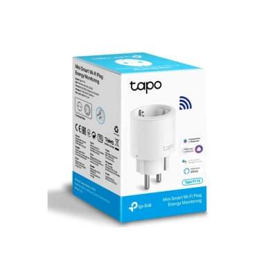 Умная розетка TP-Link TAPO P115(1-Pack) Wi-Fi белый