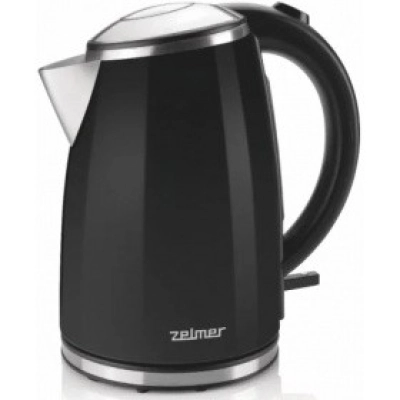 Чайник Zelmer ZCK1274B черный 2400Вт, 1.7л, металл