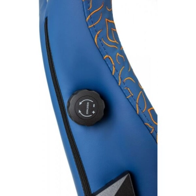 Кресло Knight Craft Dragon синий экокожа крестов. металл