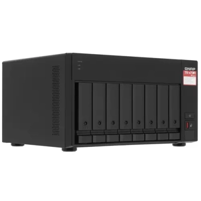 Сетевое хранилище NAS Qnap TS-873A-8G 8-bay настольный Ryzen V1500B