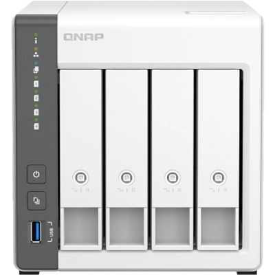 Сетевое хранилище NAS Qnap D4 (Rev. C) 4-bay настольный Cortex-A55 RK3568B2