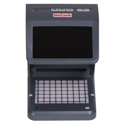 Детектор банкнот Docash Mini Combo просмотровый мультивалюта