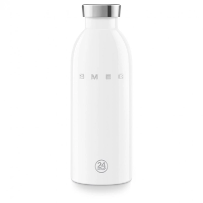 Термобутылка SMEG WBF01WH стиль 50-х гг, объем 500мл, поддержание тепла до 12 часов, белый