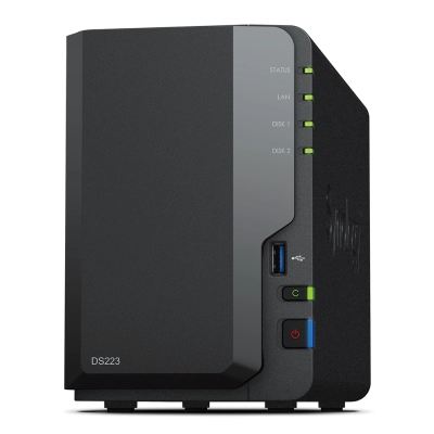 СХД SYNOLOGY DS223 настольное исполнение 2BAY No HDD