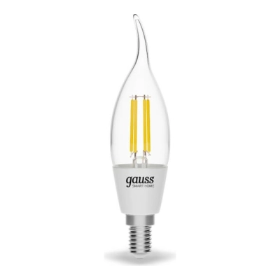 Умная лампа Gauss IoT Smart Home (1260112) E14 4.5Вт 495lm Wi-Fi