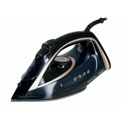 Утюг DELTA DE-3001 черный с бронзовым