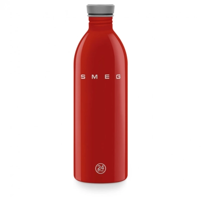 Термобутылка SMEG WBF02RD стиль 50-х гг, объем 1000мл, поддержание тепла до 12 часов, красный