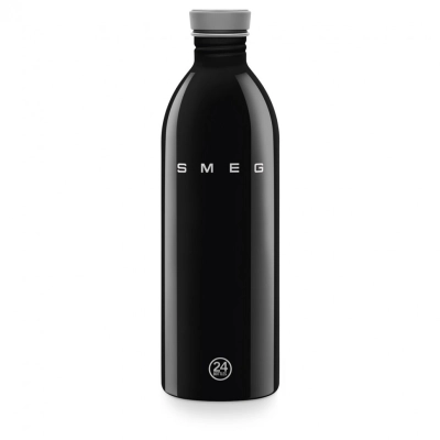 Термобутылка SMEG WBF02BL стиль 50-х гг, объем 1000мл, поддержание тепла до 12 часов, черный