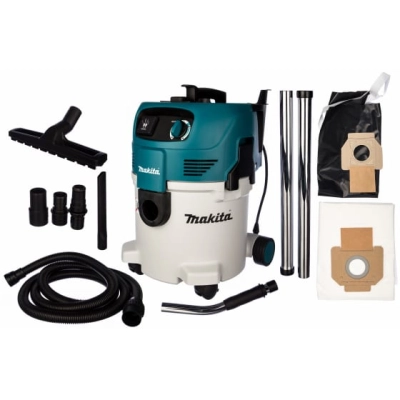 Пылесос строительный MAKITA VC3012L (1000Вт,3600лм,210мбар,30л,8.5кг,коробка,подкл.инструм.до 2600Вт)