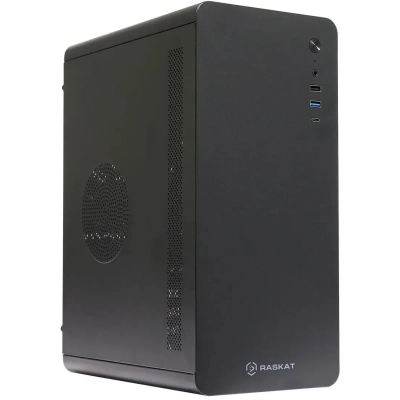 ПК Raskat Standart 300 (Standart300185511) Intel Core i3-12100, RAM 16GB, SSD 256GB, noOS, Black