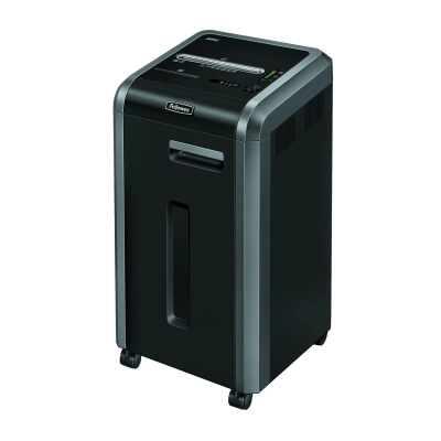 Шредер Fellowes PowerShred 225Ci (секр.P-4)/фрагменты/24лист./60лтр./скрепки/скобы/пл.карты/CD