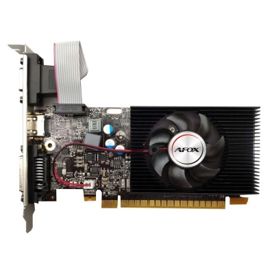 Видеокарта AFOX GeForce GT 740 Low Profile AF740-4096D3L3 4GB 128Bit DVI HDMI VGA, Single fan