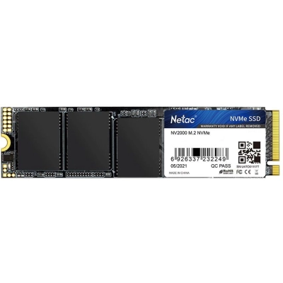 SSD Netac NV2000 1Tb (NT01NV2000-1T0-E4X) M.2 2280 NVMe PCIe