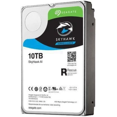 HDD Seagate SkyHawkAl (ST10000VE001) 10TB SATA 6 Гбит/​с, 7200 rpm, 256 mb buffer, для видеонаблюдения
