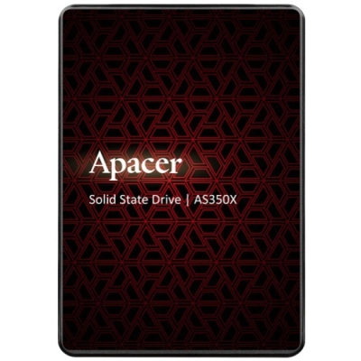 SSD 2.5 512Gb Apacer AS350X Panther (AP512GAS350XR-1) SATA 2.5 7mm, R560/W540 Mb/s, IOPS 80K, MTBF 1,5M, 3D NAND, Retail