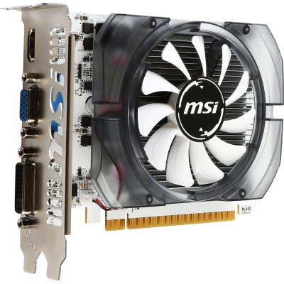 Видеокарта MSI nVidia GeForce GT 730 ( N730-2GD3V3) PCI-E 2048Mb 64 GDDR3 902/1600 DVIx1 HDMIx1 CRTx1 HDCP Ret
