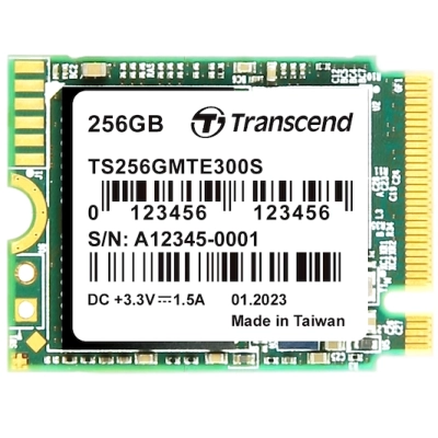 SSD Transcend MTE300S (TS256GMTE300S) 256GB 3D TLC Nand, M.2 2230 ,PCI-E 4x R/​W - 2000/​950 MB/​s