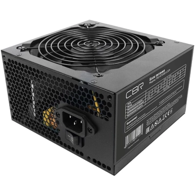 Блок питания CBR PSU-ATX550-12GM ATX 550W 80+ Bronze, DC-DC, APFC, 0.6mm, 24pin, 1*8-pin(4+4P), 1*6+2pin, 4*SATA, 2*IDE, 12cm, черный