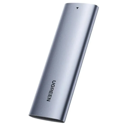 Бокс UGREEN CM400 10903 USB-C to M.2 NGFF 5G Enclosure USB-A to USB-C Cable 50cm Space Gray