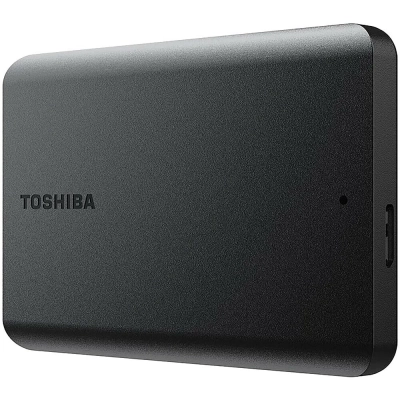 Внешний HDD Toshiba 1 TB Canvio Basics чёрный, 2.5, USB 3.2 (NEW)