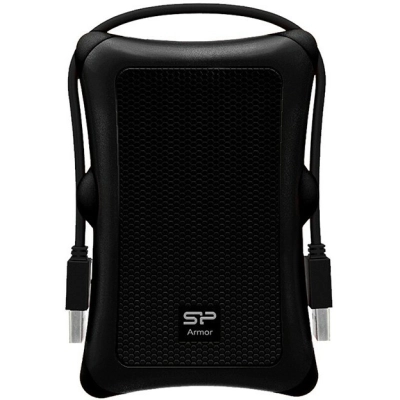 Внешний HDD Silicon Power Armor A30 (SP010TBPHDA30S3A), 1TB 2.5, USB 3.2, Черный