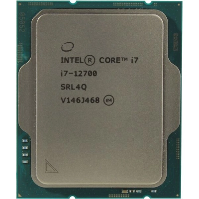 Процессор Intel Core i7-12700 (CM8071504555019SRL4Q) CPU Desktop (2.1GHz, 25MB, LGA1700) tray