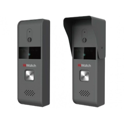 Видеопанель Hikvision DS-D100P темно-серый