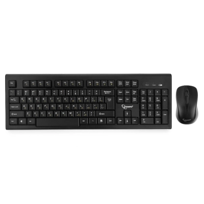 Клавиатура+ мышь Gembird KBS-8002 Wireless, Black, мышь: 1000 dpi, USB