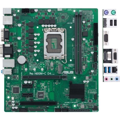 Материнская плата ASUS Pro H610M-C D4-CSM (90MB1A30-M0EAYC)