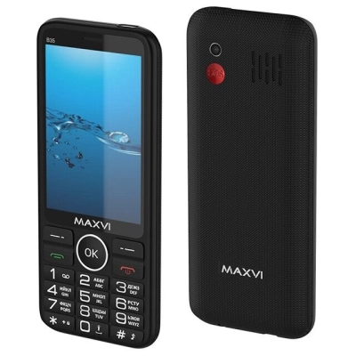 Мобильный телефон Maxvi B35 черный