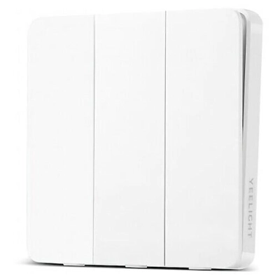 Настенный выключатель Xiaomi Yeelight Flex Switch (Тройной) (YLKG14YL), белый