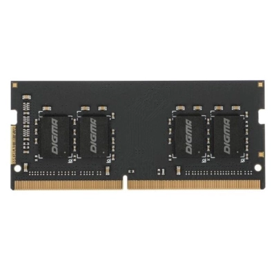 ОЗУ Digma DGMAS42666004S DDR4 4Gb 2666MHz RTL PC4-21300 CL19 SO-DIMM 260-pin 1.2В single rank