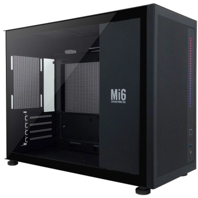 Корпус 1STPLAYER Miku Mi6 Black /​ mATX /​ Mi6-BK