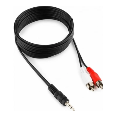 Кабель аудио Gembird CCA-458-2.5M джек3.5/​2xRCA 2.5м