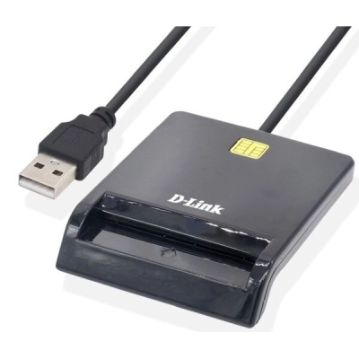 Кардридер D-Link DCR-100 (DCR-100/B1A) USB 2.0 CCID1 Type-A