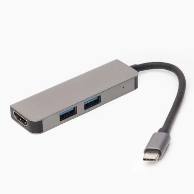 Хаб USB Type-C - BYL-2011N (HDMI, USBx2)(127303)