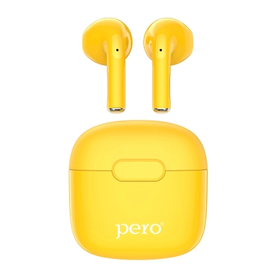 Беспроводные наушники PERO TWS05 COLORFUL Yellow