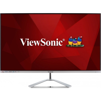 Монитор ViewSonic VX3276-MHD-3 (VS18391) серебристый 32 IPS LED 16:9 HDMI M/​M матовая 250cd 178гр/​178гр 1920x1080 75Hz VGA DP FHD 6.2кг