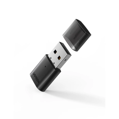 Адаптер UGREEN CM390 80889 USB Bluetooth 5.0 Adapter Black